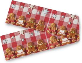 img 4 attached to Vvfelixl Christmas Gingerbread Decorations Double Sided