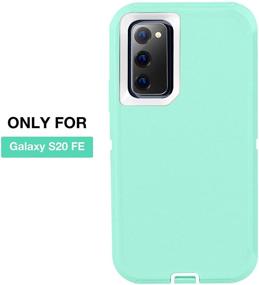 img 3 attached to 📱 High-Quality AICase for Samsung Galaxy S20 FE [5G&amp;4G]: Full Body Protection, Shockproof/Drop/Dust Proof 3-Layer Military Protective Case!