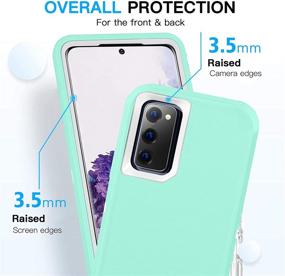 img 1 attached to 📱 High-Quality AICase for Samsung Galaxy S20 FE [5G&amp;4G]: Full Body Protection, Shockproof/Drop/Dust Proof 3-Layer Military Protective Case!