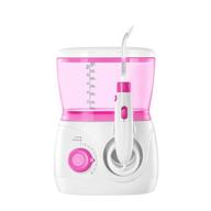 🌈 pink children's countertop water flosser: effective dental care for kids logo