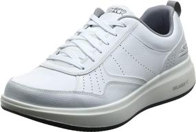 img 4 attached to 👟 Skechers Steady Relaxed Leather Lace Up Performance: Unleash Your Style and Comfort