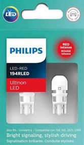 img 2 attached to Philips 194RLED Ultinon LED Bulb (Red)