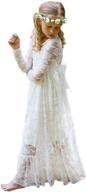 exquisite ivory first communion dress line for girls' clothing in dresses logo