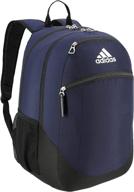 adidas striker backpack black white outdoor recreation logo