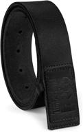 🔒 timberland pro no scratch buckle mechanic men's belt accessories: durable and scratch-free logo