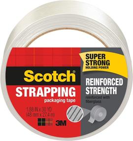 img 4 attached to 📦 Scotch Strapping Tape Yards 8950 30: Superior Strength and Durability for Secure Packaging