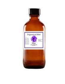 img 1 attached to 🌸 VIOLET FRAGRANCE OIL: Enhance Soap, Candle, Diffusers, Bath & Body with 2oz Amber Glass Bottle