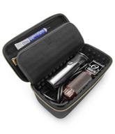 💇 casematix hair clipper barber travel case - organizer for clippers, hair buzzers, trimmers, t finisher liner - ideal for stylists and hair cutting supplies logo