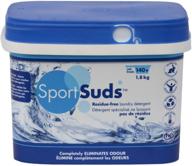 🏋️ sport suds 1.8kg: high-performance laundry detergent with odor eliminator technology - ideal for workout clothes and everyday use logo