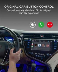 img 2 attached to APPS2Car 3.0 Беспроводной адаптер CarPlay: Улучшите Factory CarPlay с помощью приемника iPhone Link и USB-донгла, совместим с проводными автомобилями