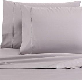 img 1 attached to 🌙 Wamsutta Dream Zone 1000-Thread-Count PimaCott King Sheet Set in Grey: Superior Quality for Ultimate Comfort