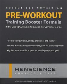 img 3 attached to 💪 Maximize Your Workout with MenScience Androceuticals Pre-Workout Training Booster Formula, 0.4 oz