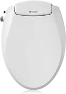 🚽 brondell swash s101: non-electric white bidet seat - dual nozzle system, ambient water temperature – easy installation for round toilets logo