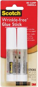 img 1 attached to Scotch Wrinkle Free Glue Sticks Pkg 27Oz