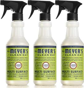 img 3 attached to 🍋 Mrs. Meyer's Lemon Verbena Multi-Surface Cleaner Spray - Everyday Cleaning Solution for Countertops, Floors, Walls & More - Pack of 3 Bottles (16 fl oz ea.)