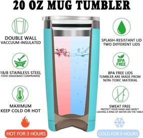 img 3 attached to 🎁 Best Grandma Gifts from Granddaughter and Grandchildren: Funny Tumbler Cup for Mother's Day, Christmas, Birthday - Ideal Present for Grandson, Grandkids, New Nana, Granny, Mom