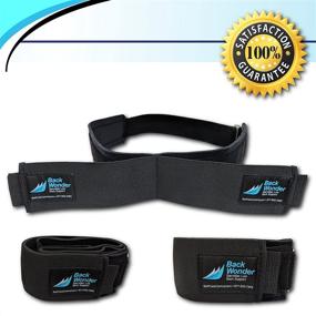 img 1 attached to 🎗 GNR BackWonder SI Joint Belt - Pelvis and Lower Back Support, Sciatica and Lumbar Pain Relief - Comfortable SI Brace for Women and Men, with Offset Buckle for Enhanced Fit (Small)