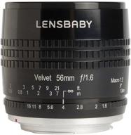 📷 canon ef camera lensbaby velvet 56-inch lb-v56bc lens logo