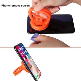 img 2 attached to 🔧 Kaisiking Heavy Duty Suction Cups: 2 Pcs Screen Repair Tools for iPad, iMac, MacBook, Tablet, Laptop, iPhone, Samsung, Huawei Etc.