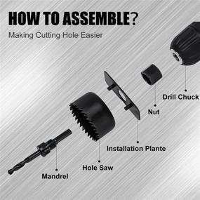 img 1 attached to 🔧 Efficient Drilling Tool: KATA 19 127mm Mandrels for Installations