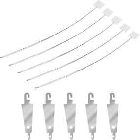 img 4 attached to 🧵 ZZHXSM Long Needle Threader with 20cm Length for Easy Thread Threading - Ideal for Embroidery, Cross Stitch, and DIY Sewing Crafts - Includes Small Needle Threaders