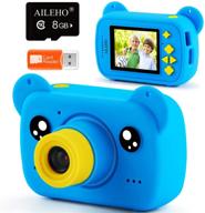 📷 aileho kids camera blue digital children cameras cartoon bear 8m 1080p video recorder boys toys birthday gifts for boy age 3 4 5 6 7 8 with 8g card toddler camera lcd screen 2" effective searching title: "buy aileho kids camera blue digital children cameras cartoon bear 8m 1080p video recorder boys toys birthday gifts for boy age 3 4 5 6 7 8 with 8g card toddler camera lcd screen 2" online logo