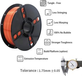 img 2 attached to 🔥 Enhanced Veeology Filament MasterSpool: Dimensional Copper Excellence