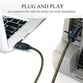 img 3 attached to 🖨️ LIQUN Long Printer USB Cable: High Performance and Extended Reach for Seamless Printing