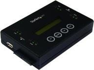 efficient standalone drive duplicator & eraser for usb flash 📀 drives & sata ssds/hdds - 1:1 duplication and cross-interface capabilities - startech.com logo