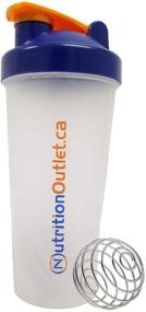 img 4 attached to 🥤 Stainless Steel Ball Blender Technology - Classic Protein Shaker Bottle by Nutrition Outlet