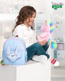 img 2 attached to 🦄 Naturally KIDS Small Unicorn Backpack – Optimized Kids' Backpacks for Perfect Style and Functionality