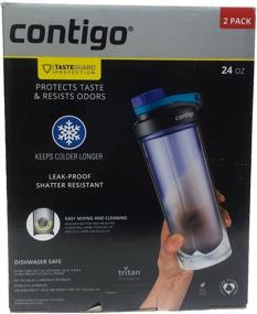 img 3 attached to 🚱 BPA-Free Leak Proof Insulated Bottles by Contigo