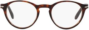 img 4 attached to Stylish Persol PO3092V Havana 💼 Men's Eyeglasses - A Must-Have Men's Accessory
