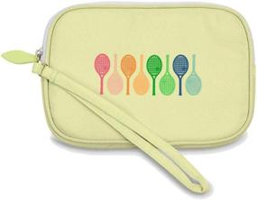 img 3 attached to Lulu Essentials Wristlet ONE_Size Racquets Women's Handbags & Wallets