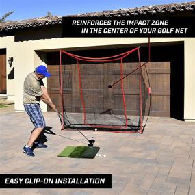 img 2 attached to 🏌️ Enhance Your Golf Practice Experience with the GoSports Universal Golf Practice Net Extender – Reinforce and Safeguard Your Driving Range Net – Perfect Golf Net Attachment for 7’ or 10’ Golf Nets