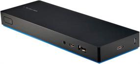 img 3 attached to 🔌 HP USB-C Dock G4 - Docking Station - HDMI, 2 x DP - Compatible with Chromebook 14 G5, Elitebook 830 G5, 840 G5 and More