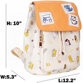 img 3 attached to 🎒 MonMob Lolita Shoulder Backpack for Atsume Lovers
