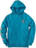 volcom iconic pullover sweatshirt - x large boys' apparel logo