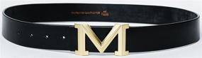 img 2 attached to 47 3-Inch Italian Leather Buckle - 38 mm