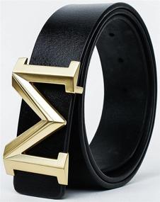 img 1 attached to 47 3-Inch Italian Leather Buckle - 38 mm