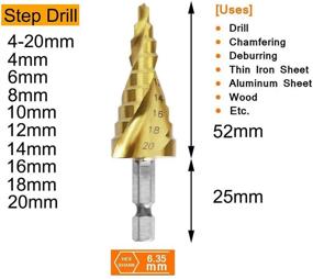 img 1 attached to OCGIG Titanium Coated Spiral Groove