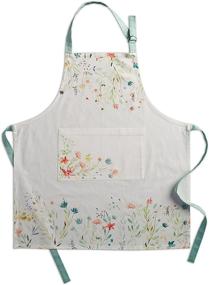 img 4 attached to 👨 Maison d'Hermine Unisex Adult Adjustable Waist Cooking Apron for Chefs and Grill Masters