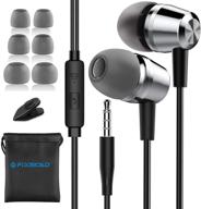 fixscad earphones headphones sensitivity microphone logo