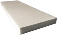 🏢 ak trading co. 2-inch thick, 36-inch wide x 72-inch long professional upholstery foam, regular density, white logo