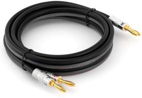 img 1 attached to 6 Feet Silverback 12 AWG Speaker Wire - High Strand Count with Banana Plugs