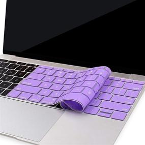 img 2 attached to MOSISO Silicone Keyboard Cover Protective Skin Compatible With MacBook Pro 13 Inch 2017 2016 Release A1708 Without Touch Bar &Amp Computer Accessories & Peripherals