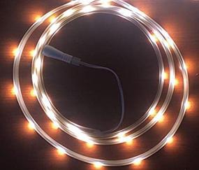 img 2 attached to Celebrations LED Flex Tape Rope Lights Cool White 16.5 Feet 99 Count - Versatile and Stylish Illumination Solution