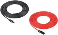 🔌 10 gauge solar extension cable - rich solar 20ft - one pair logo