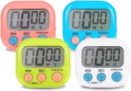 ⏲️ versatile electronic timer with 4 functions - perfect for kitchen, study, work and exercise! logo