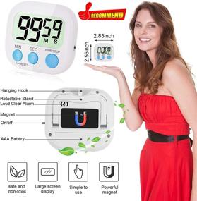 img 2 attached to ⏲️ Versatile Electronic Timer with 4 Functions - Perfect for Kitchen, Study, Work and Exercise!